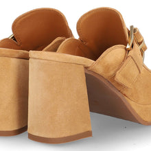 Load image into Gallery viewer, Alpe 5125 Heeled Open Toe Mules
