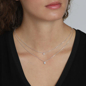 Pilgrim LUCIA 2-in-1 Crystal Necklace