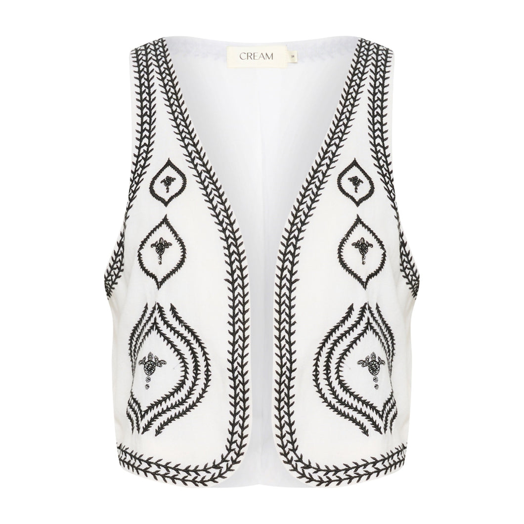 Cream Manju Waistcoat