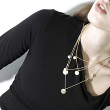 Load image into Gallery viewer, Dansk THEIA Adjustable Dot Necklace
