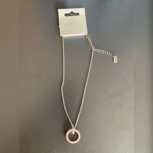 ENVY Crystal Hoop Necklace
