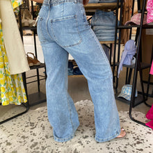 Load image into Gallery viewer, On Trend Mia Wide Leg Jeans
