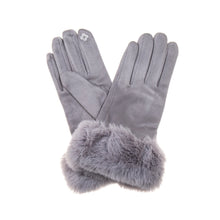 Load image into Gallery viewer, Park Lane Faux Fur Gloves 62
