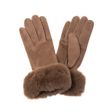 Load image into Gallery viewer, Park Lane Faux Fur Gloves 62

