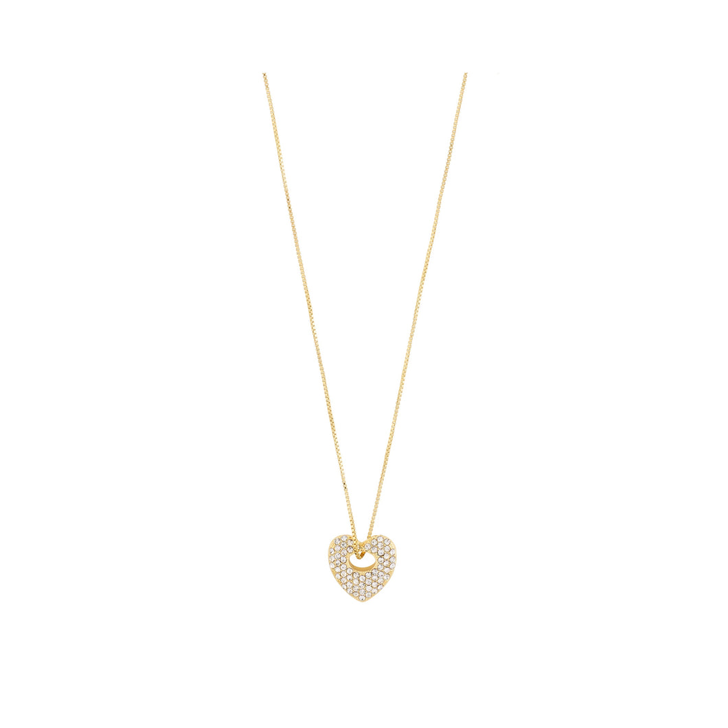 Pilgrim Dune Heart Necklace