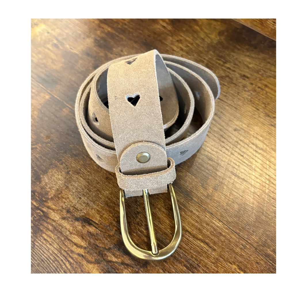 Black Colour Linja Belt