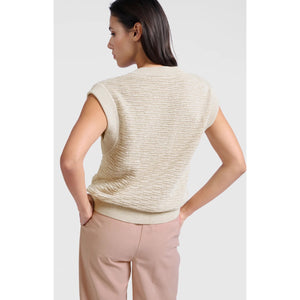 YAYA 000471-505 Sleeveless Knitted Top