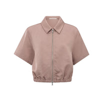Load image into Gallery viewer, YAYA 001050-505 Satin Short Jacket
