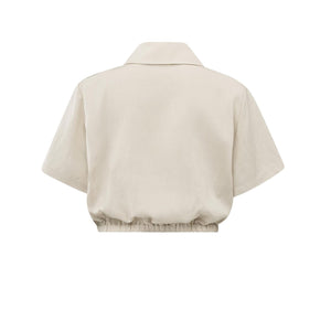 YAYA 001050-505 Satin Short Jacket