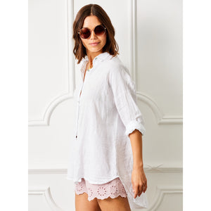 Suzy D Marcus Linen Oversize Shirt