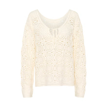 Load image into Gallery viewer, Cream Rusti Knit Blouse
