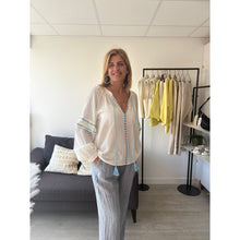 Load image into Gallery viewer, On Trend Embroidered Blouse
