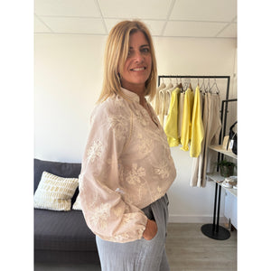 On Trend Mandy Embroidered Blouse