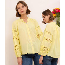 Load image into Gallery viewer, On Trend Lina Broderie Anglaise Shirt
