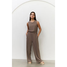 Load image into Gallery viewer, YAYA 341019-507 Sleeveless Woven Jumpsuit
