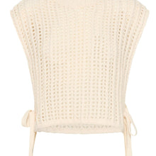 Load image into Gallery viewer, Cream Wullie Knit Slipover
