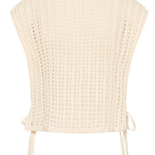 Load image into Gallery viewer, Cream Wullie Knit Slipover
