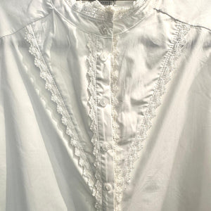 Suzy D SOFIA Lace Trim Detail Shirt