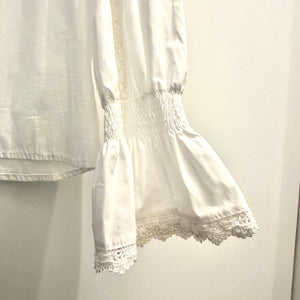 Suzy D SOFIA Lace Trim Detail Shirt
