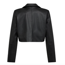 Load image into Gallery viewer, Co Couture PHEOBECC Leather Crop Blazer
