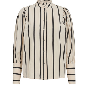 Co Couture TESSIE Stripe Puff Shirt