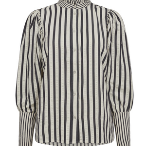 Co Couture TELMA Puff Stripe Shirt