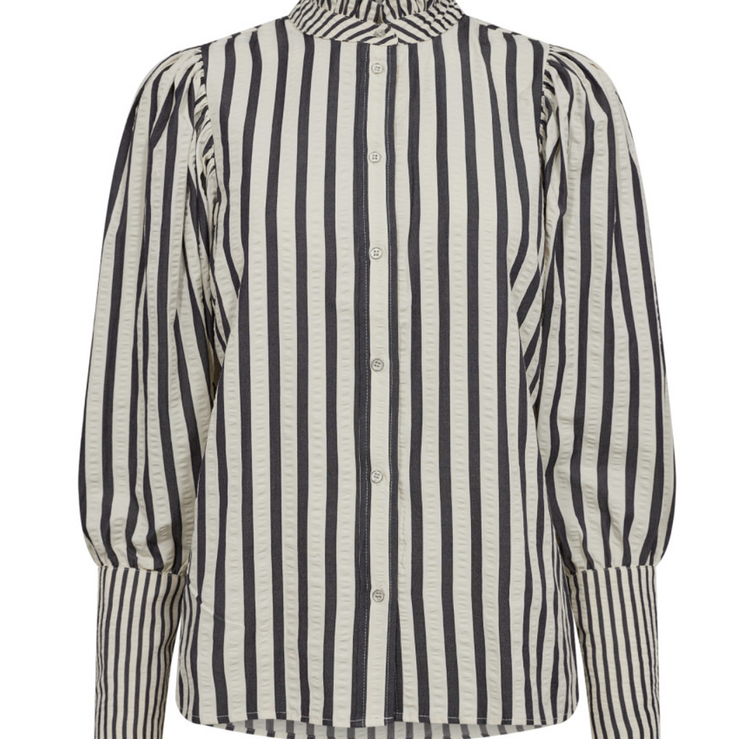 Co Couture TELMA Puff Stripe Shirt