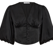 Load image into Gallery viewer, Co Couture CORY Corset Puff Shirt
