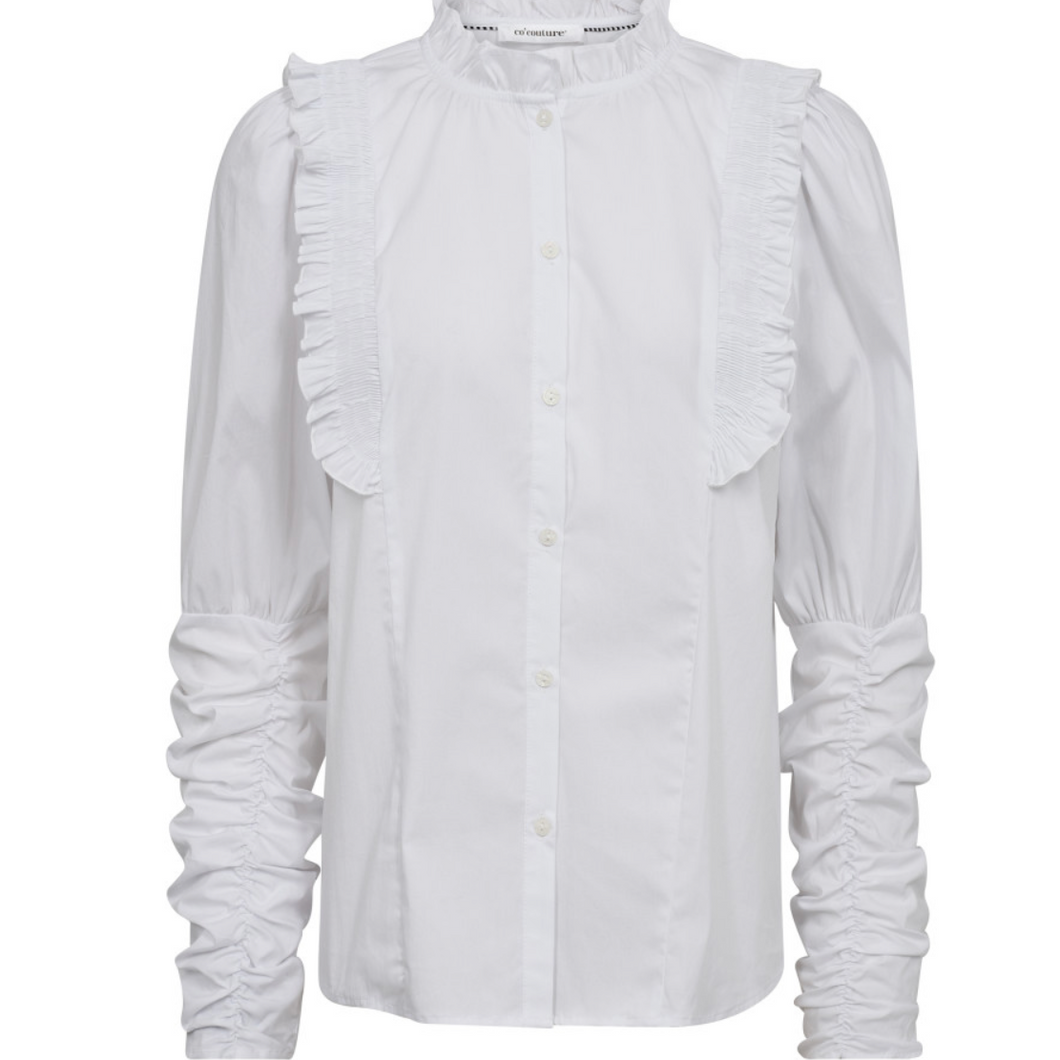 Co Couture MANDY Smock Frill Shirt