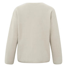 Load image into Gallery viewer, YAYA 000170-401 Chenille Sweater With V Neck
