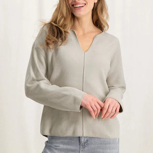 YAYA 000170-401 Chenille Sweater With V Neck