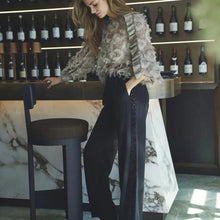 Load image into Gallery viewer, Co&#39; Couture Amina Logo Shimmer Pant
