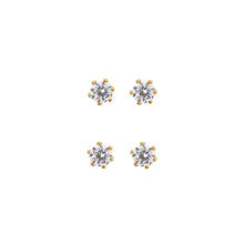 Load image into Gallery viewer, Edblad One Studs Crown Mini Earrings
