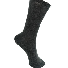 Load image into Gallery viewer, Black Colour Lurex Socks
