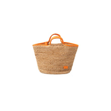 Load image into Gallery viewer, YAYA 001058-405 Straw Leather Basket Bag

