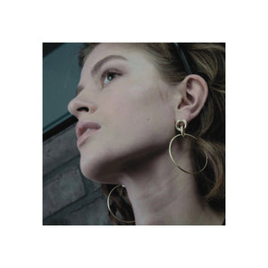 Dansk Tula Statement Hoop Earrings