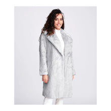 Load image into Gallery viewer, Pia Rossini Hepburn Faux Fur Coat
