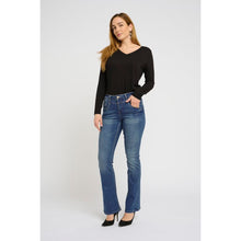 Load image into Gallery viewer, Cream Amalie Bootcut Jeans
