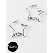 Load image into Gallery viewer, Olia Gladys Waterproof Star Small Hoops
