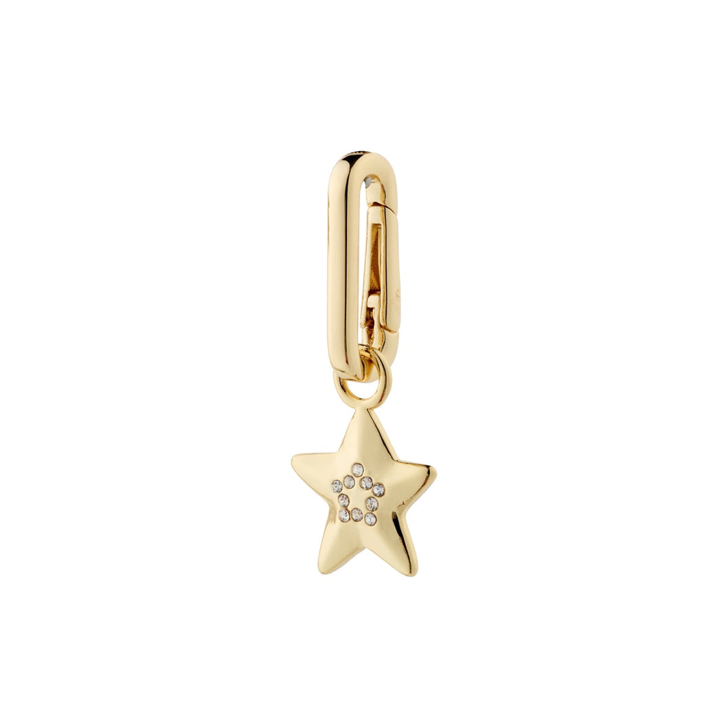 Pilgrim Charm Recycled Star Pendant