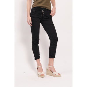 Melly Mia Zip And Button Jeans