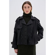 Load image into Gallery viewer, My Essential Wardrobe Gitta Leather Trench Coat
