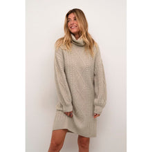 Load image into Gallery viewer, Cream Pumpkin Knit Dress
