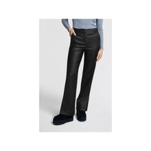 Load image into Gallery viewer, Yaya 309154-410 Faux Leather Wide Leg Trousers
