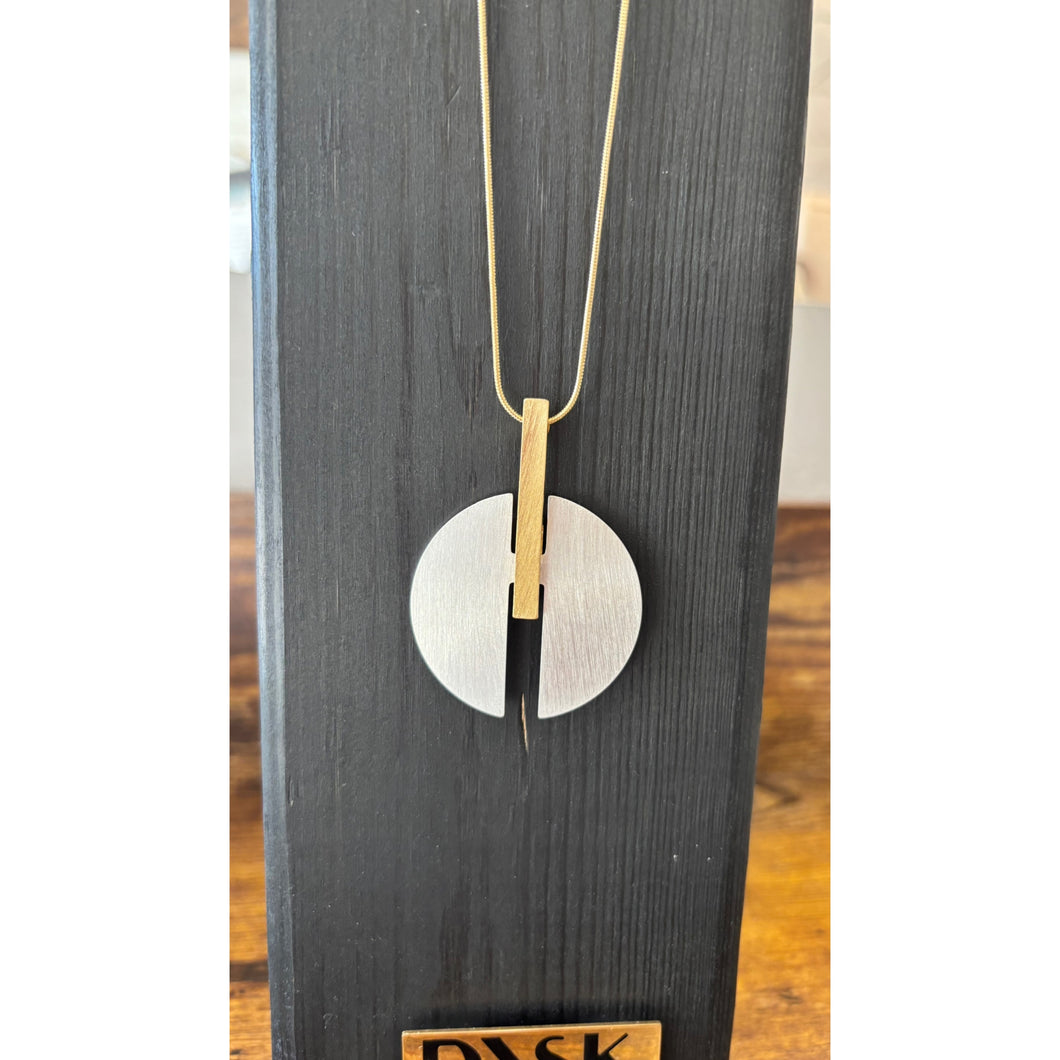Dansk Vanity 2 Tone Necklace