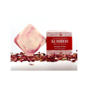 Kushboo Geranium & Rose Soap