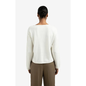 YAYA 000489-509 Boat Neck Sweater
