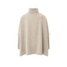 Load image into Gallery viewer, YAYA 521003-509 Wool Blend Poncho
