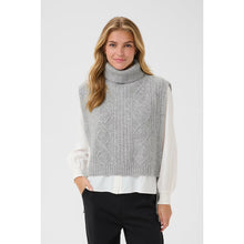 Load image into Gallery viewer, Cream Frina Knit Slipover
