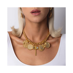 Caramel Vintage Jewellery Faith Necklace